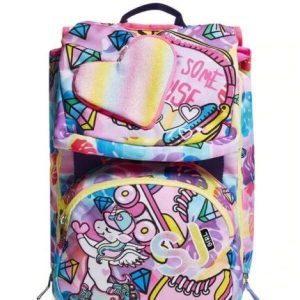 ZAINO SJ + ASTUCCIO 3 ZIP SJ- ROLLERSKATE GIRL 2022-23