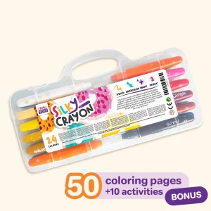 Pastelli a cera Silky crayon