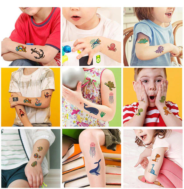 Tatuaggi temporanei - Dinosauri - immagine 6
