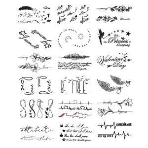 Tatuaggi temporanei – Boohoo stile