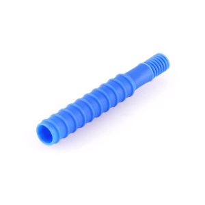 TESTINA TUBO con TEXTURE ARK BLU per Z-VIBE STRUMENTO ORALE VIBRANTE