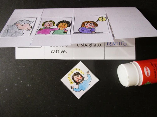 Lapbook "La prima confessione". Formato pdf, età 7-10 anni. - immagine 9