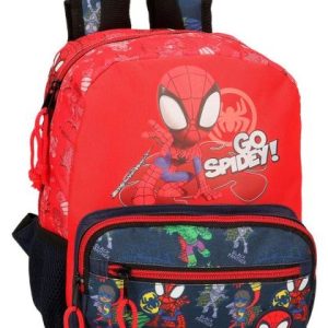 ZAINO ASILO / PASSEGGIO MARVEL GO SPIDEY CON PORTACHIAVI